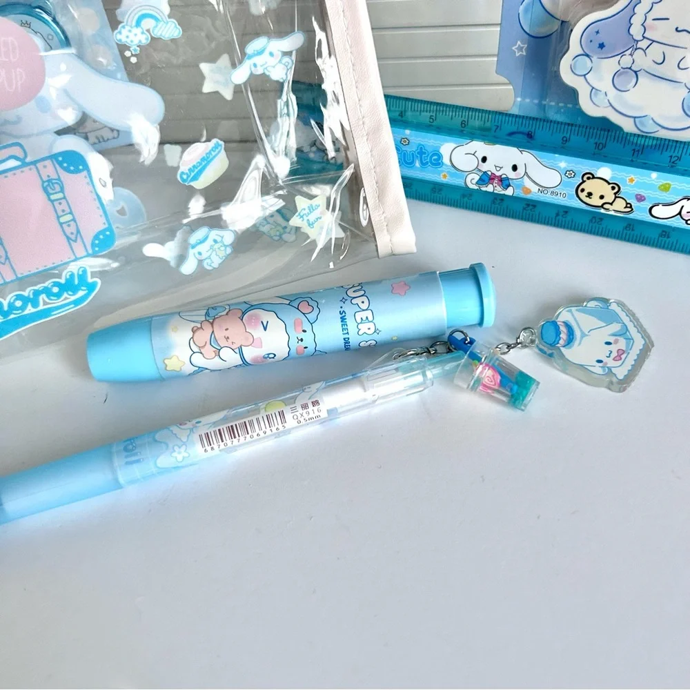 🩵(CIN328) Cinnamoroll Adorable 10-Piece Pencil Case Bundle! - Picture 9 of 11